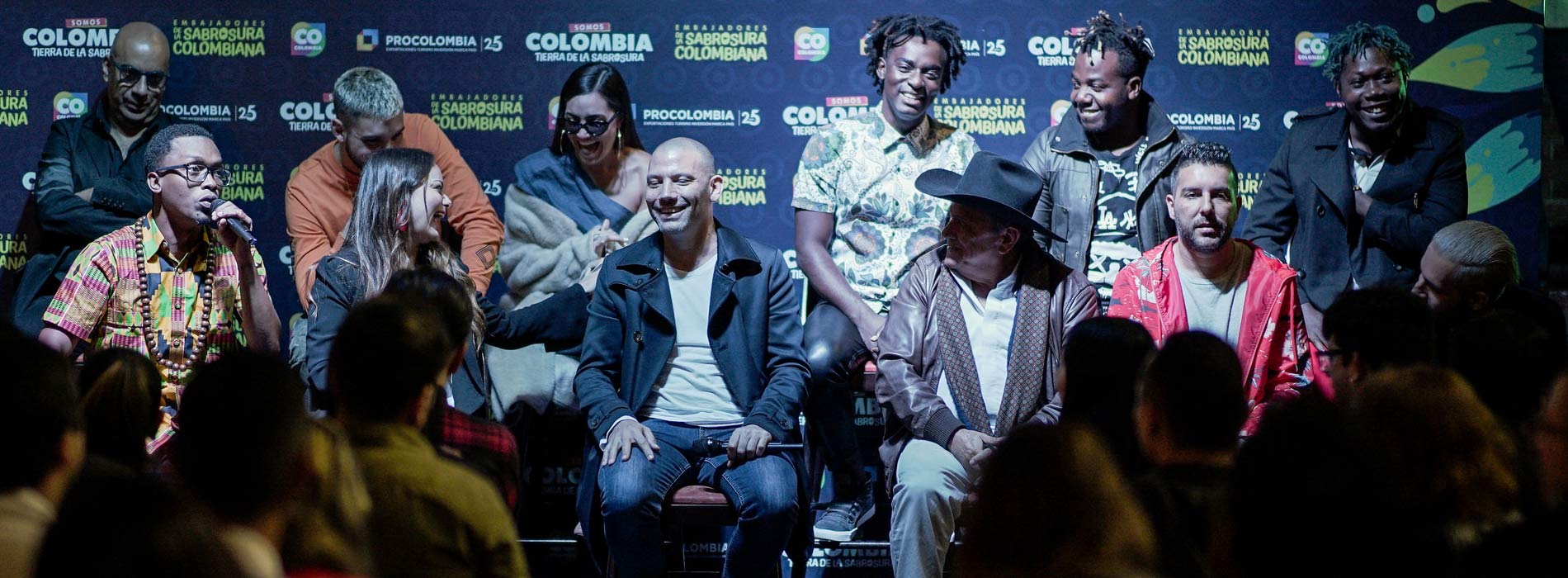 17 artistas colombianos, los nuevos embajadores de la Marca País Colombia