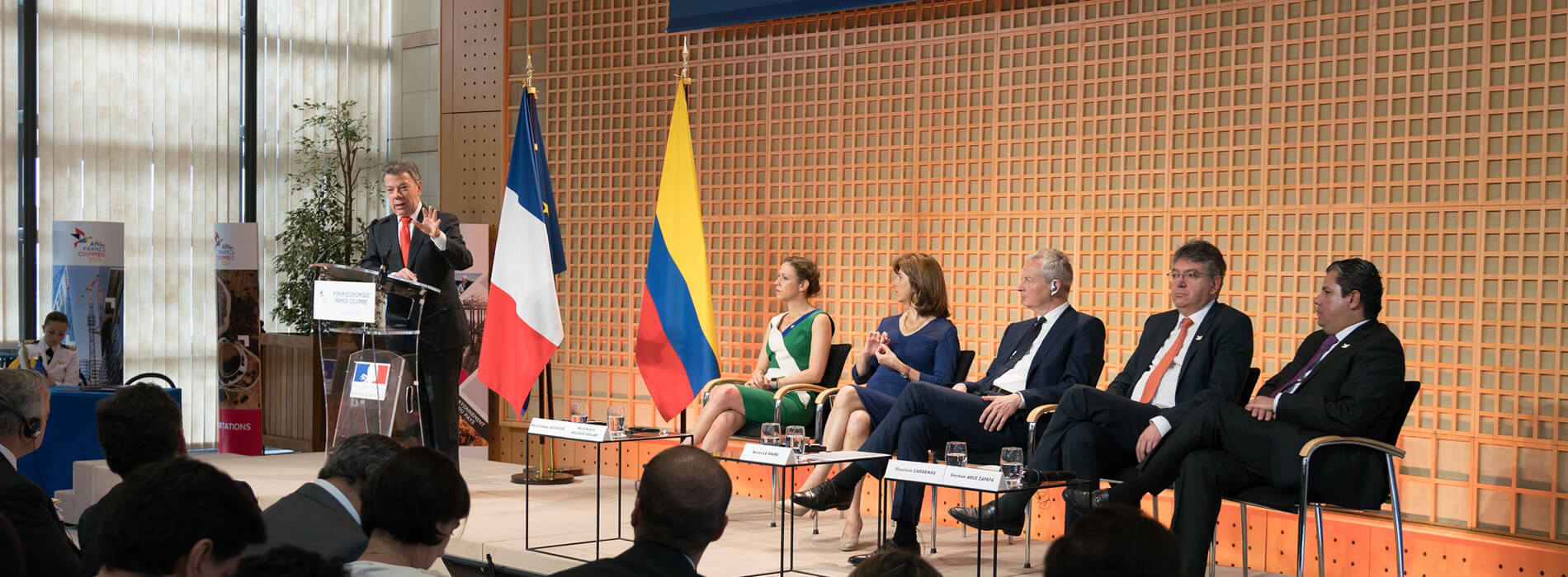 Francia ratifica interés en Colombia como destino de inversión